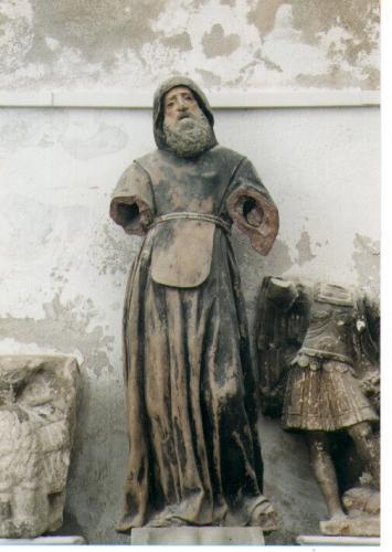 San Francesco di Paola (statua) - manifattura pugliese (sec. XIX)