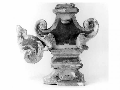 balaustrata, frammento - ambito Italia meridionale (prima metà sec. XVIII)