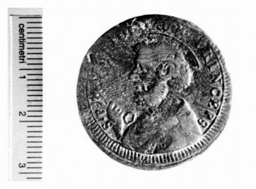 moneta - 2 e 1/2 baiocchi (sec. XVIII d.C)