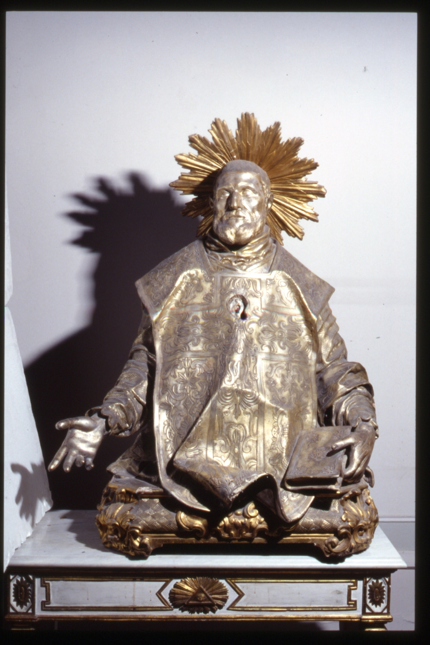 San Filippo Neri (busto) - bottega napoletana (sec. XVIII)