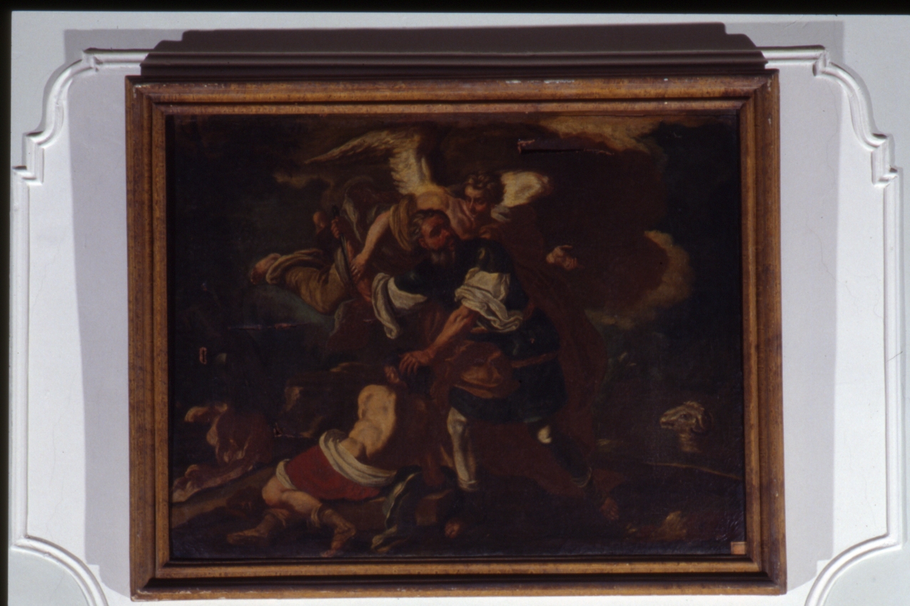 sacrificio di Isacco (dipinto) di Solimena Francesco detto Abate Ciccio (maniera) (prima metà sec. XVIII)