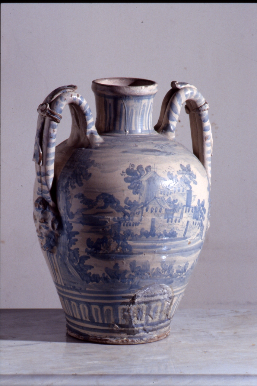 vaso - bottega napoletana (sec. XVIII)