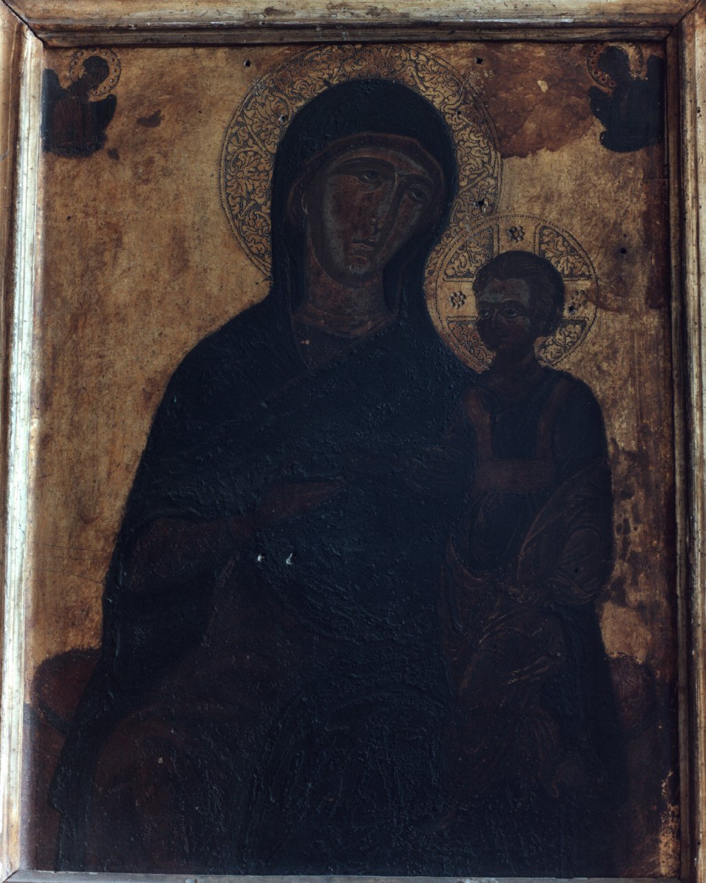 Madonna con bambino (dipinto) - ambito bizantino-balcanico (prima metà sec. XVI)
