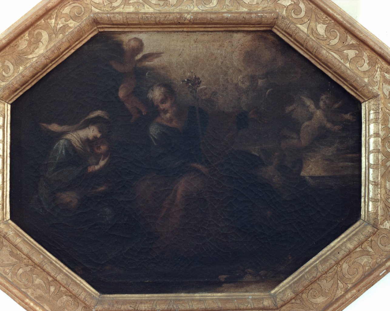 Sacra Famiglia (dipinto) - ambito napoletano (primo quarto sec. XIX)