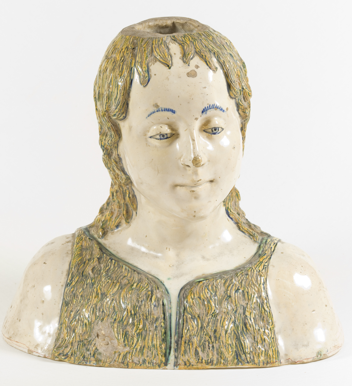 San Giovannino (busto) - manifattura toscana (inizio sec. XVI)