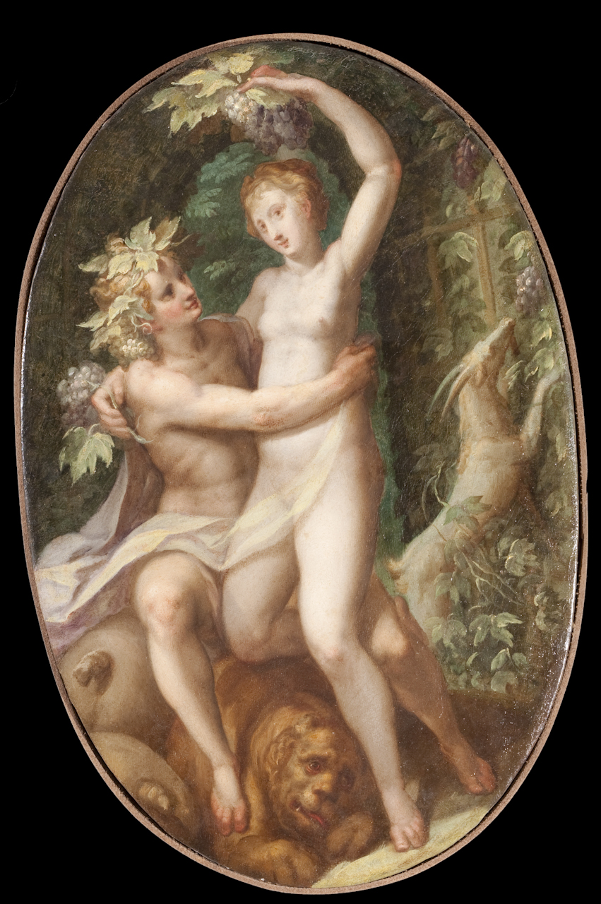 Bacco e Arianna (dipinto) di Sons Jean (sec. XVI)