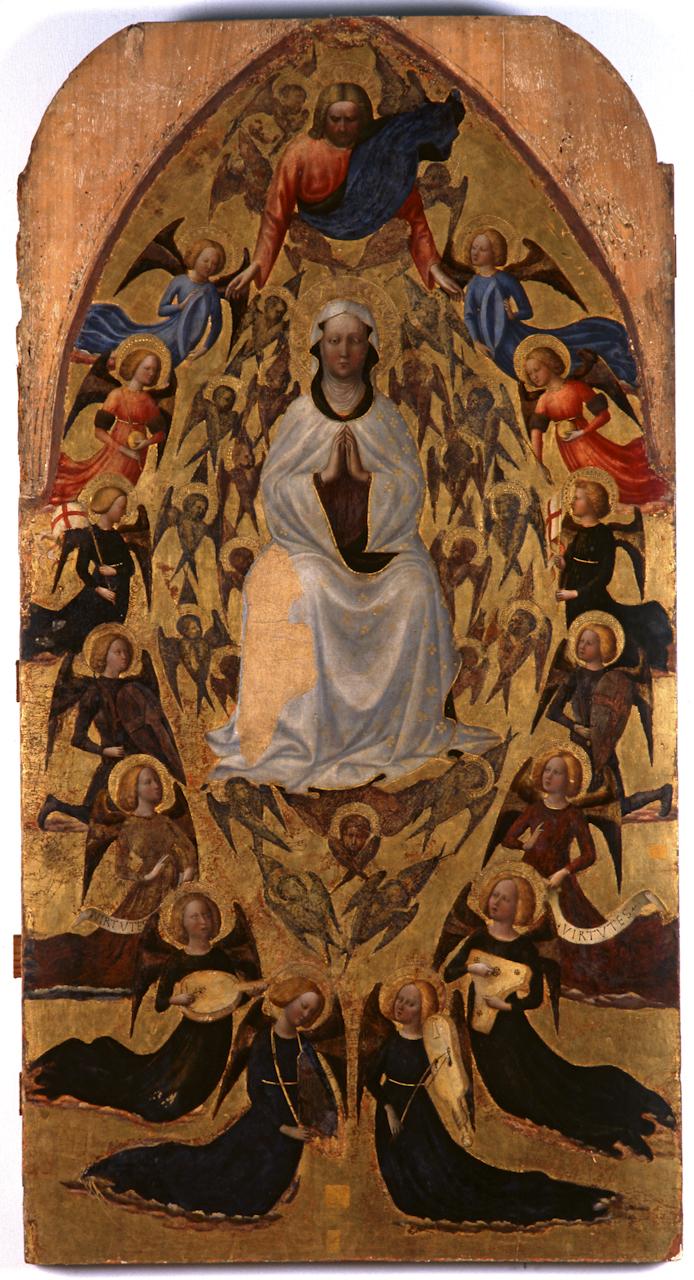 assunzione della Madonna (dipinto, elemento d'insieme) di Tommaso di Cristoforo Fini detto Masolino da Panicale (sec. XV)