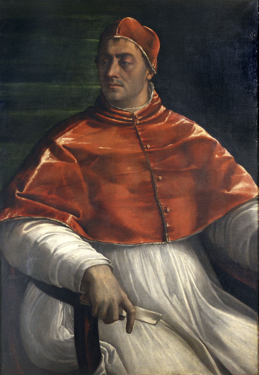 Ritratto di papa Clemente VII (dipinto) di Luciani Sebastiano Detto Sebastiano Del Piombo (sec. XVI)