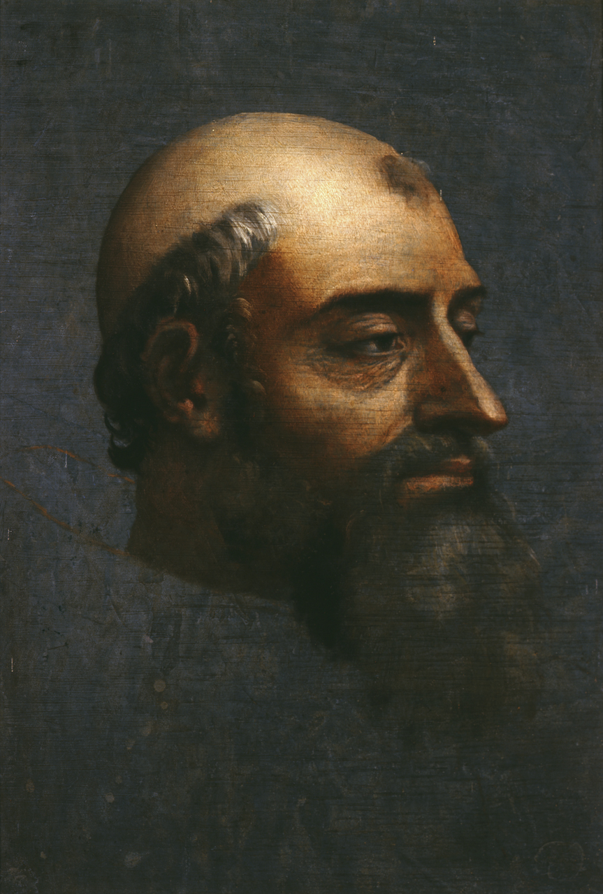 Ritratto di Clemente VII con barba (dipinto) di Luciani Sebastiano Detto Sebastiano Del Piombo (sec. XVI)