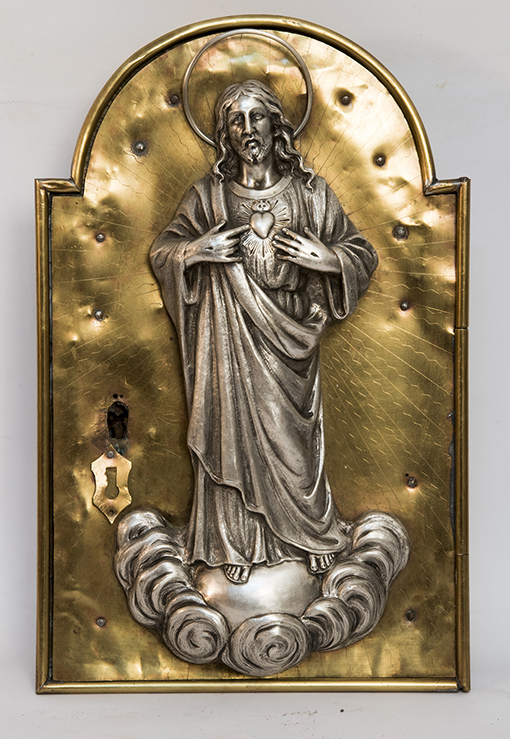 Sacro Cuore di Gesù (sportello di tabernacolo) - ambito italiano (sec. XVIII)
