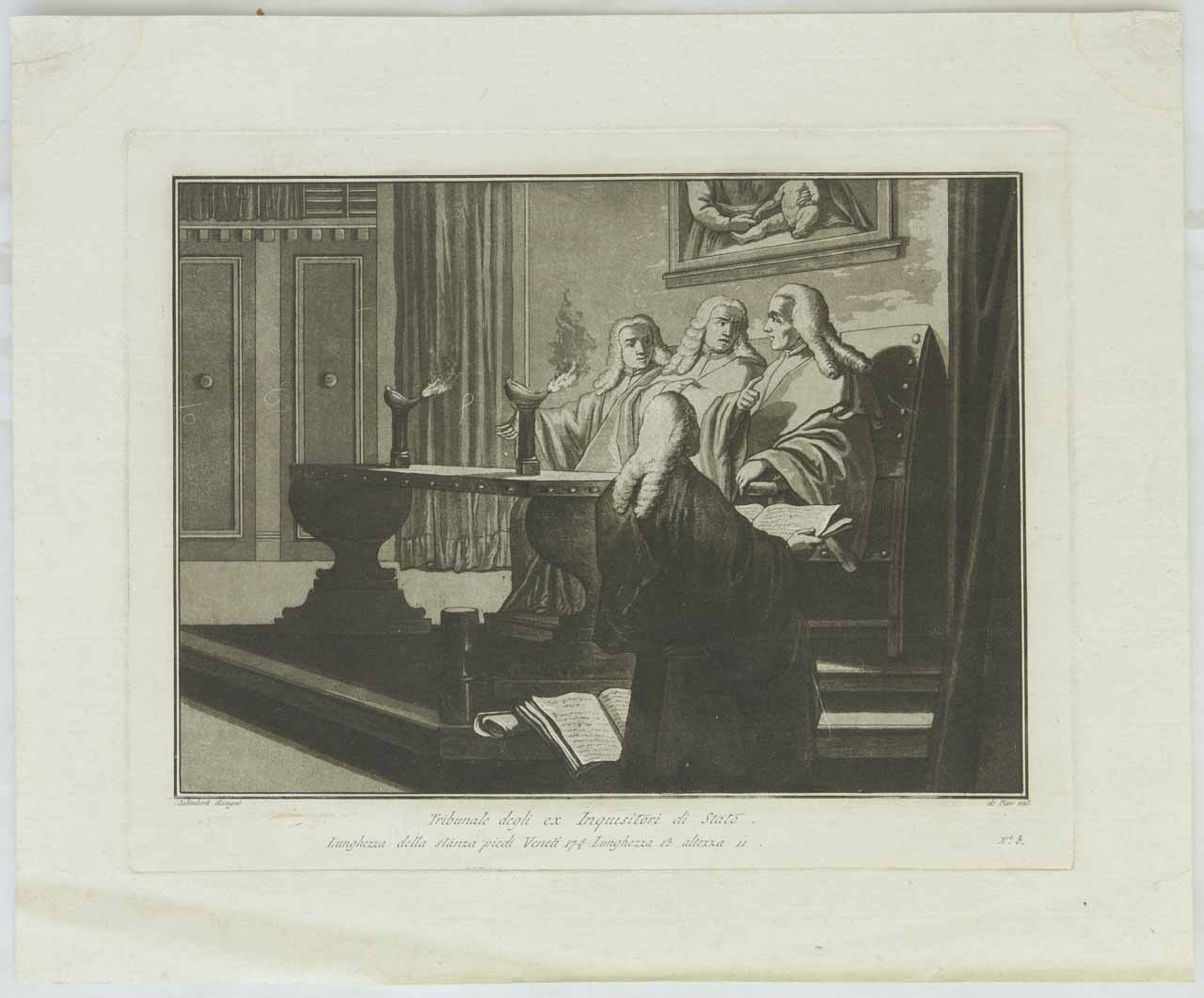 Tribunale degli Inquisitori di Stato (stampa, serie) di De Pian Giovanni Maria, Galimberti Francesco - ambito veneto (sec. XVIII)