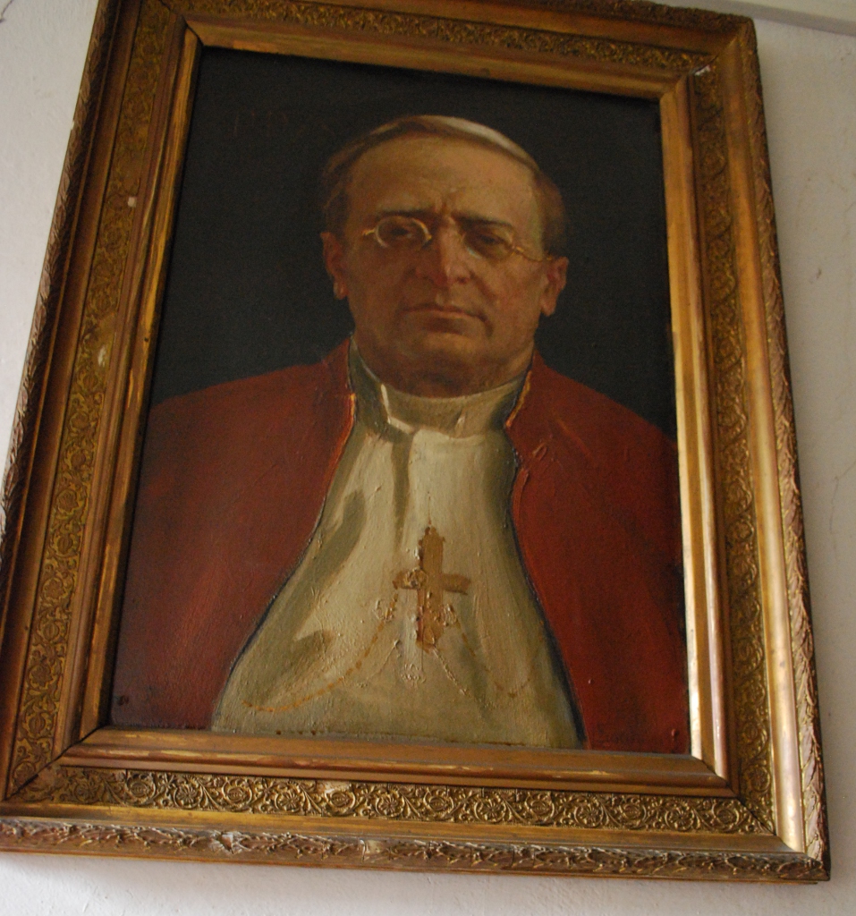 ritratto di papa Pio XI (dipinto) di Barilli Latino (sec. XX)