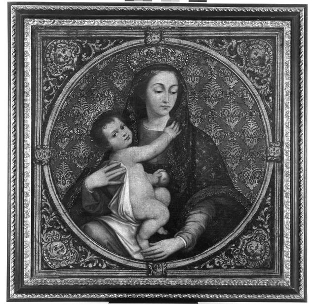 Madonna della Purità, Madonna con Bambino (dipinto, opera isolata) - ambito napoletano (XVIII/ XIX)