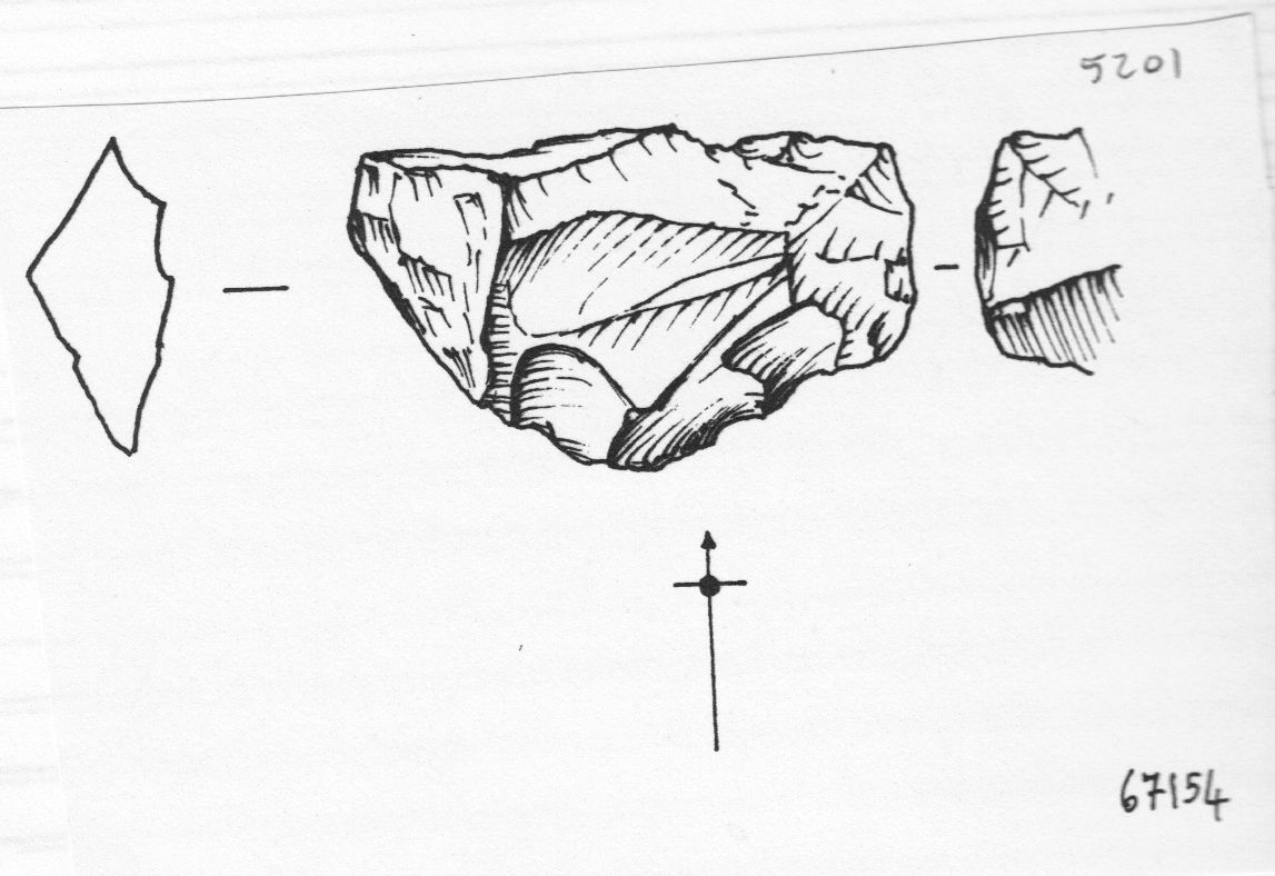 raschiatoio, raschiatoio denticolato (inizio Paleolitico medio)