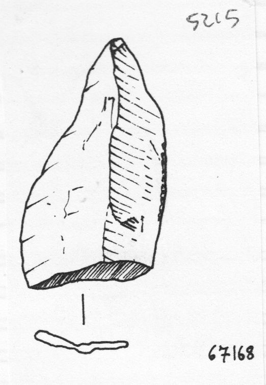 punta, punta Levallois ritoccata (inizio Paleolitico medio)