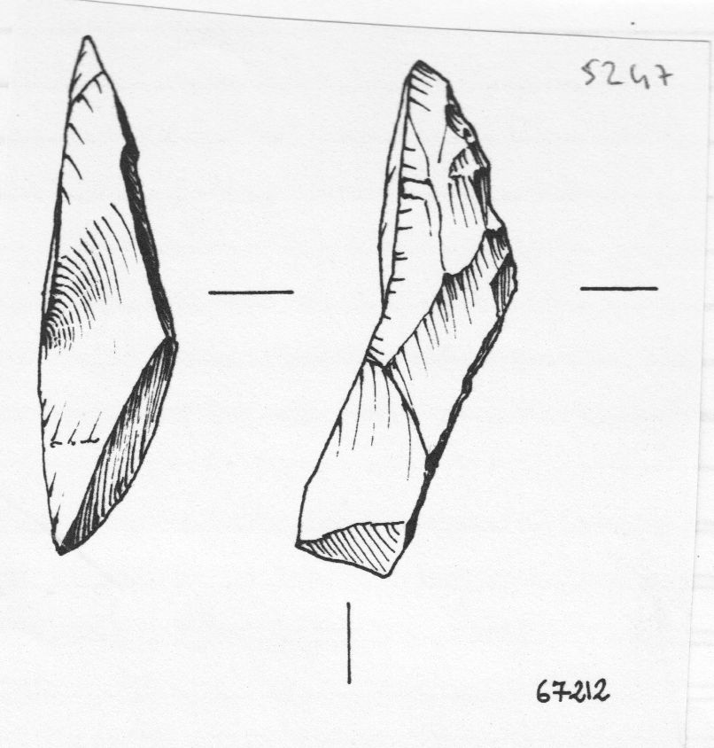 punta, punta di Tayac, atipica (inizio Paleolitico medio)