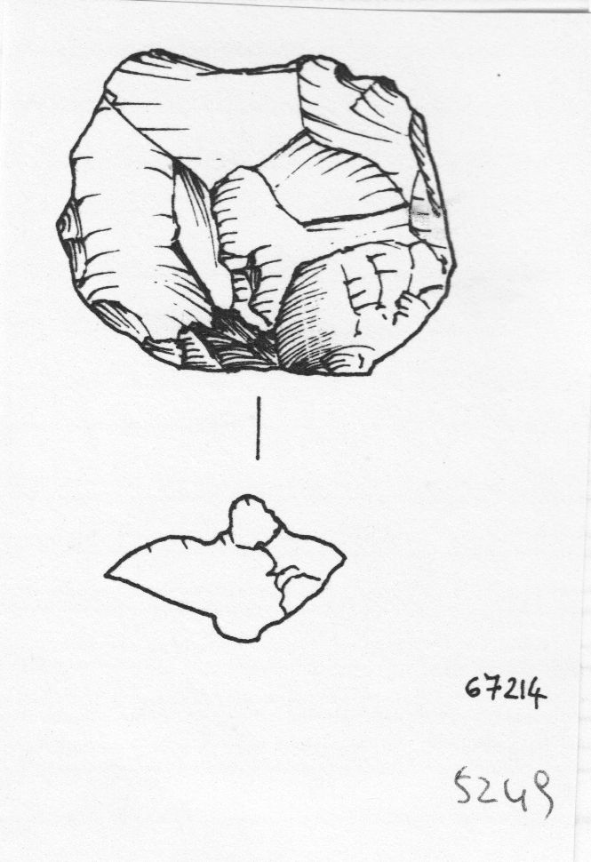 raschiatoio, raschiatoio denticolato (inizio Paleolitico medio)