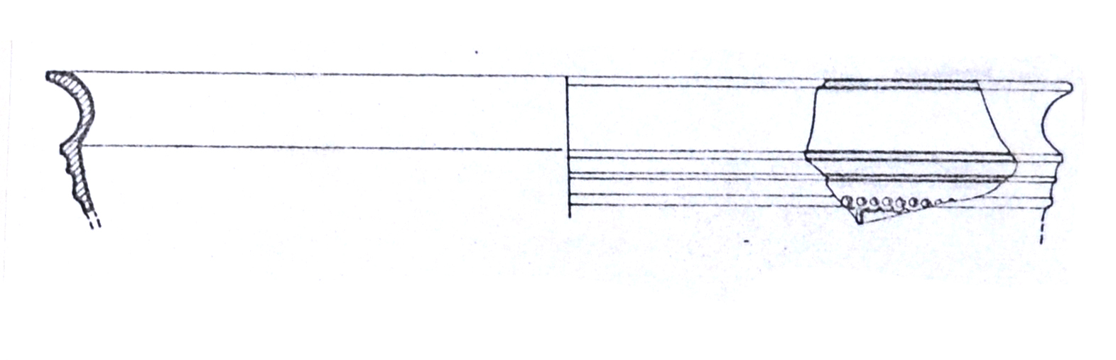 coppa, orlo, parete (II-I sec. a.C. (?))