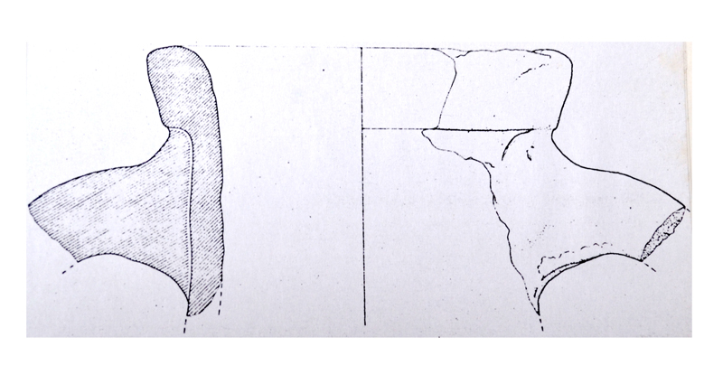 anfora, Africano grande, orlo, collo, ansa (secc. III-IV d.C)