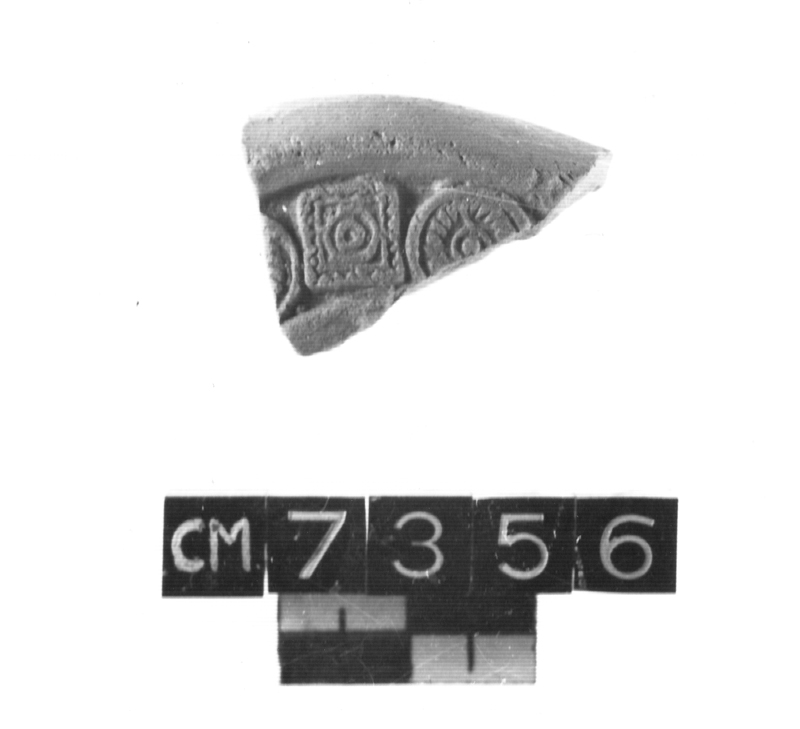 lucerna, Pohl 1, spalla - produzione africa settentrionale (secc. IV-VII d.C)