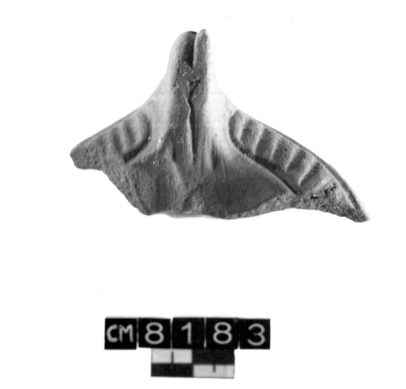 lucerna, Pohl 2, disco, spalla, presa - produzione africa settentrionale (secc. IV-VII d.C)