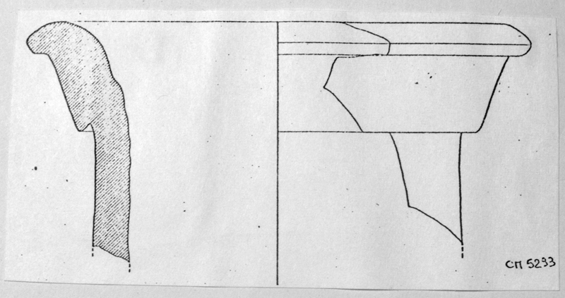 anfora, Dressel 7-11, orlo, collo (I sec. d.C)