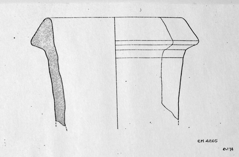 anfora, Dressel 1A, orlo, collo (II-I secc. a.C)