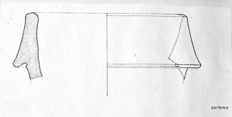 anfora, Dressel 1A, orlo (secc. II-I a.C)