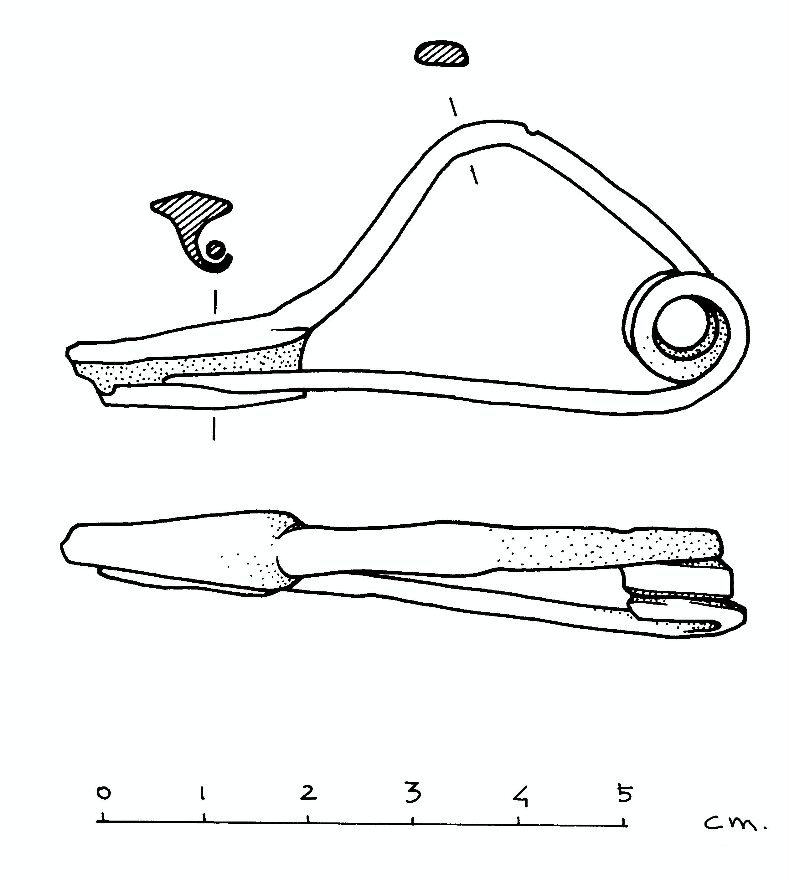 fibula, tipo Certosa 