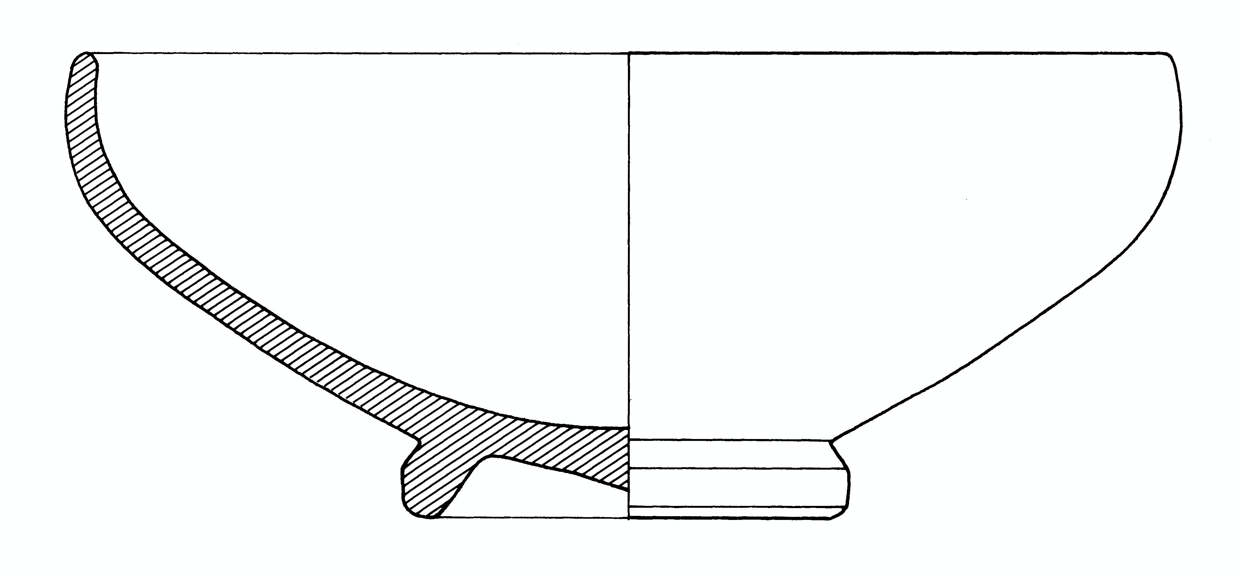 coppa, forma Lamboglia 27b (F2784) (primo quarto (?) III a.C)