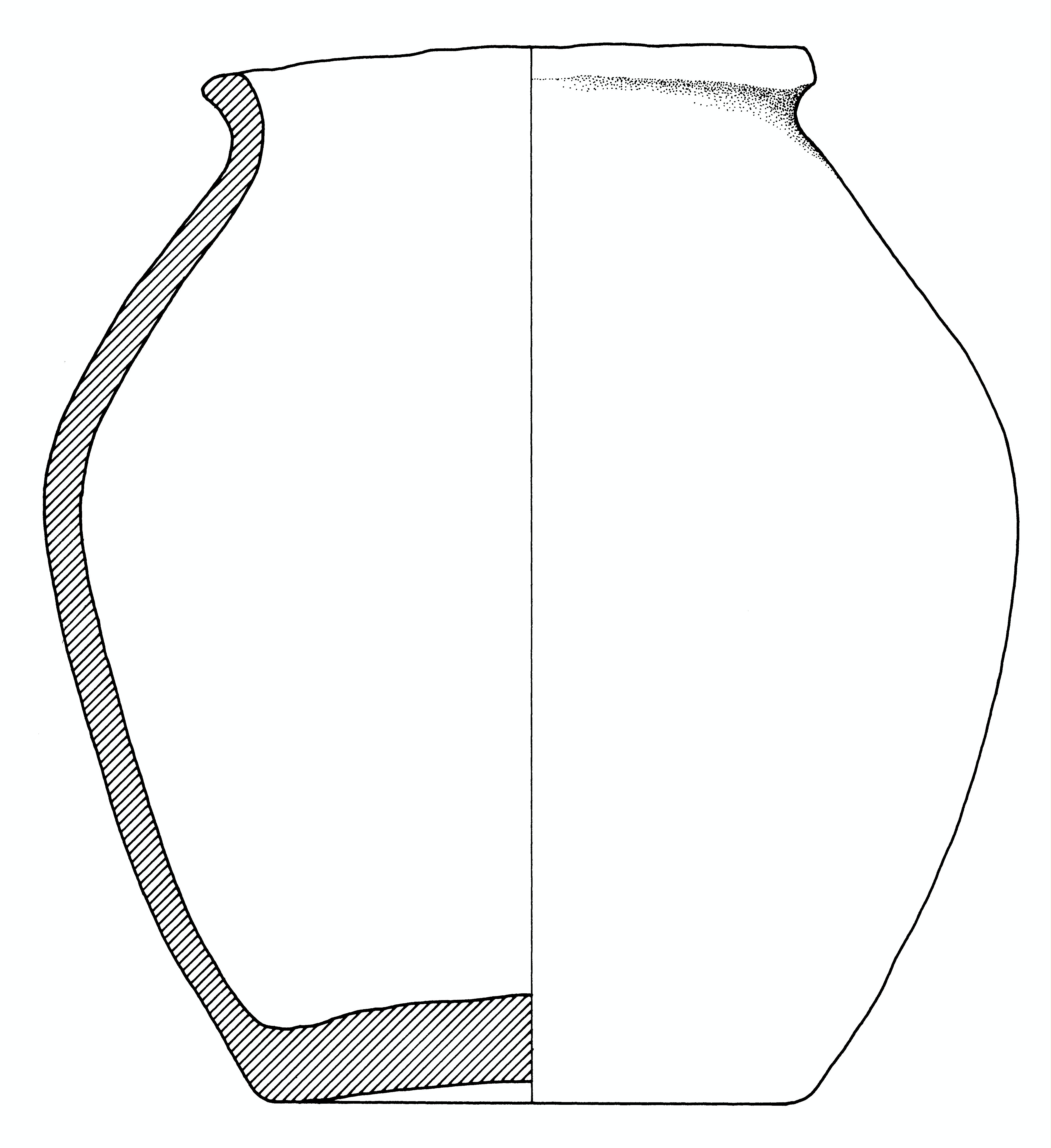olla, cinerario (fine/primo quarto IV-III a.C)