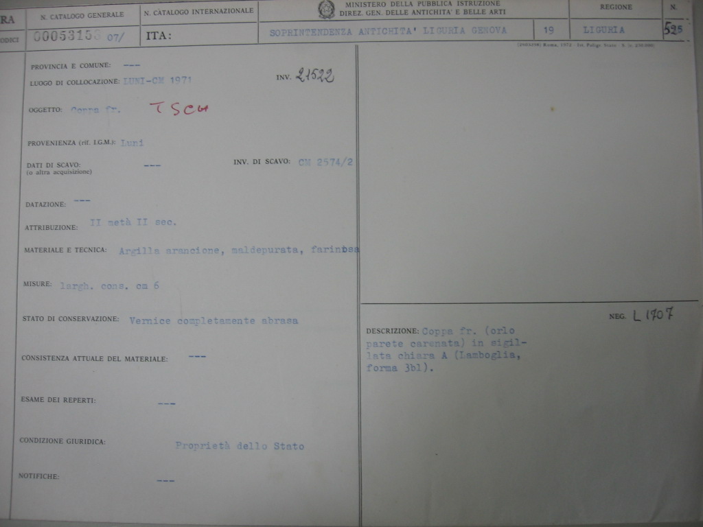 coppa, Lamboglia forma 3 B (seconda metà II)