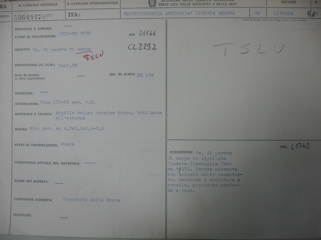 coppa, Lamboglia forma 1/3 B (fine/fine III-IV d.C)