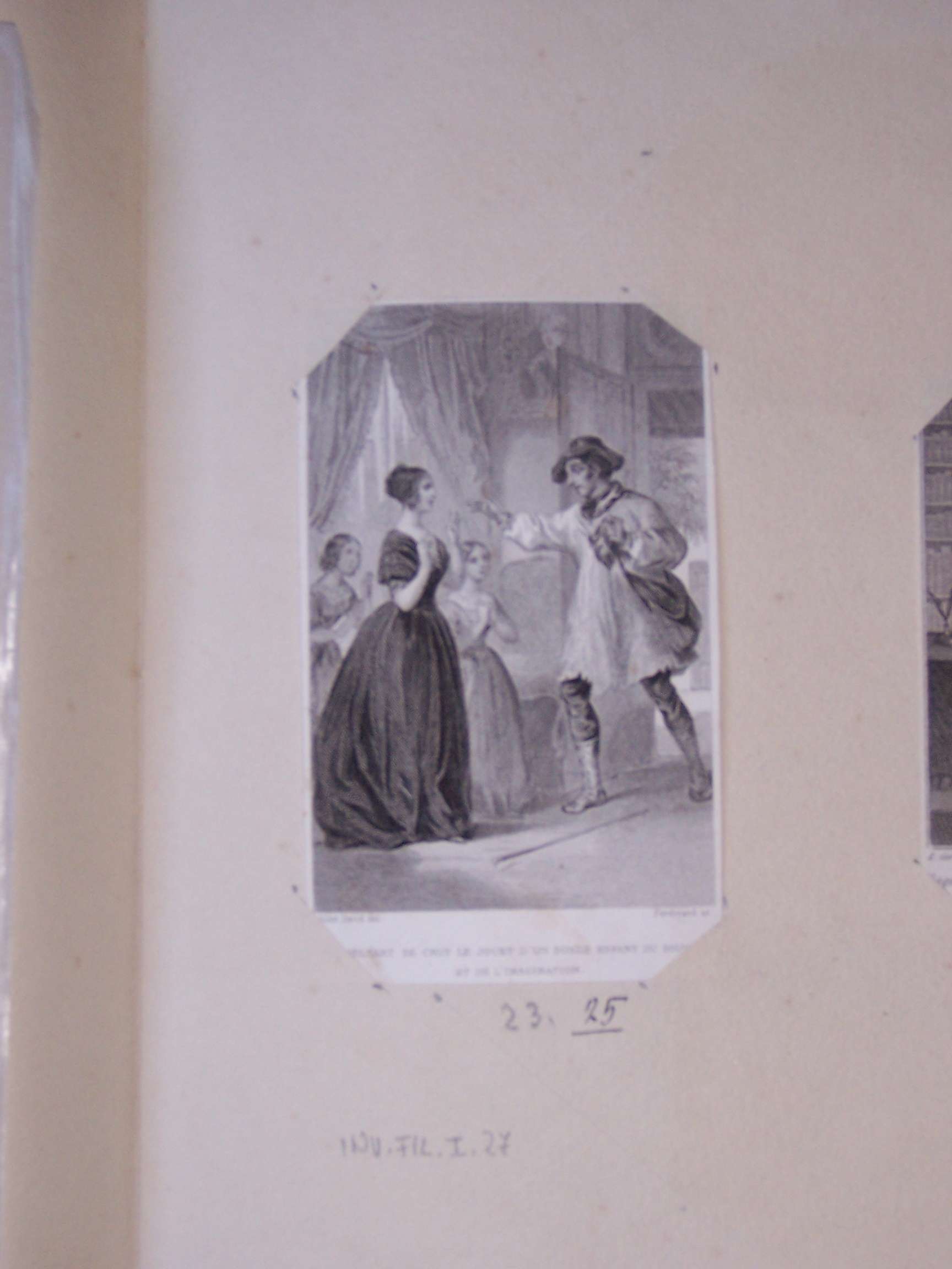 scena familiare (stampa) di David Julies, Ferdinand (sec. XIX)
