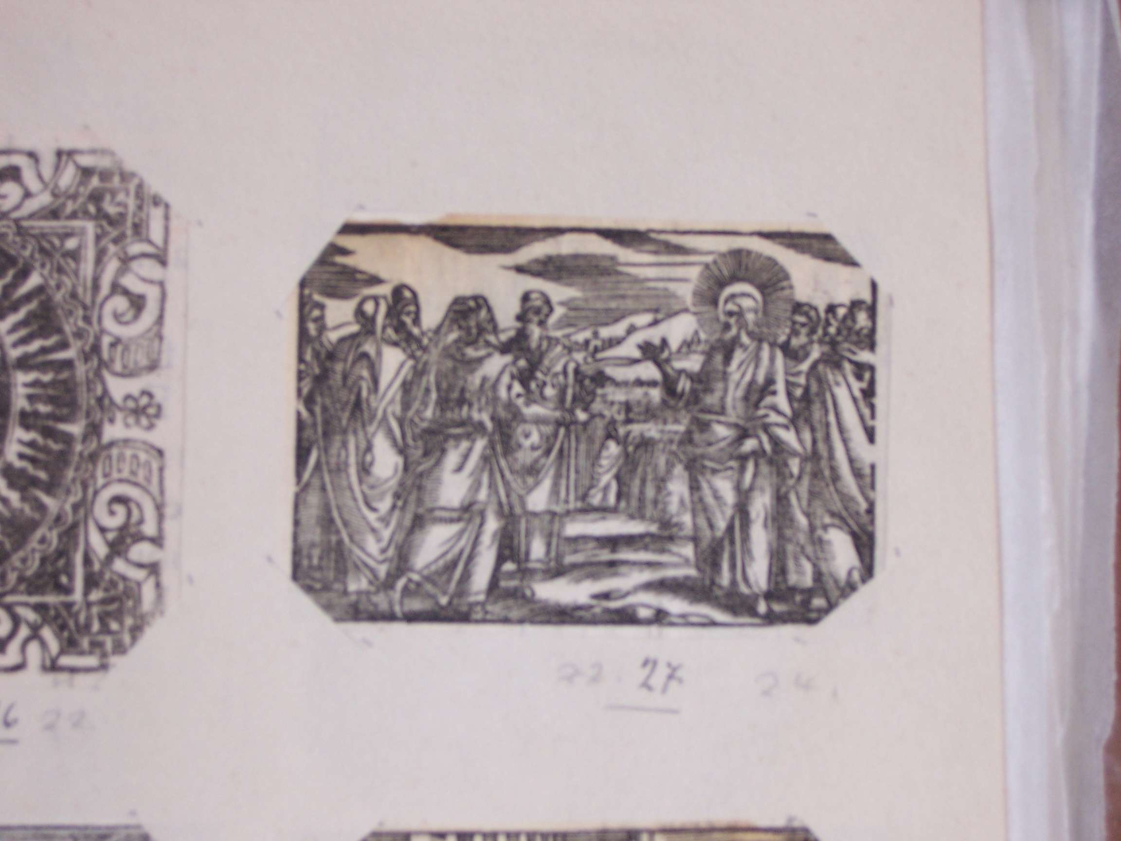 Cristo davanti a Caifa (stampa) - ambito europeo (sec. XVI)