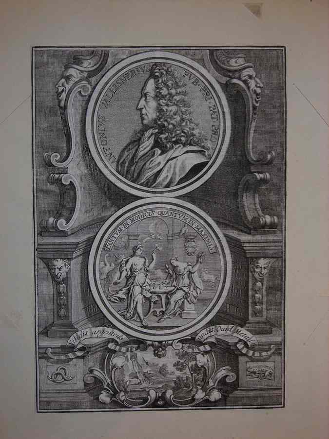 motivi decorativi a medaglioni (stampa tagliata) - ambito italiano (sec. XVIII)