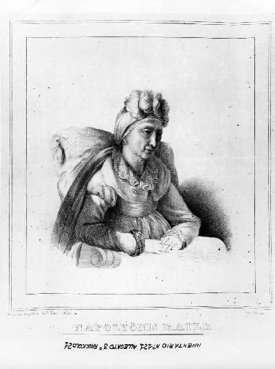 ritratto di donna (stampa) di Napoleon Charlotte (sec. XIX)