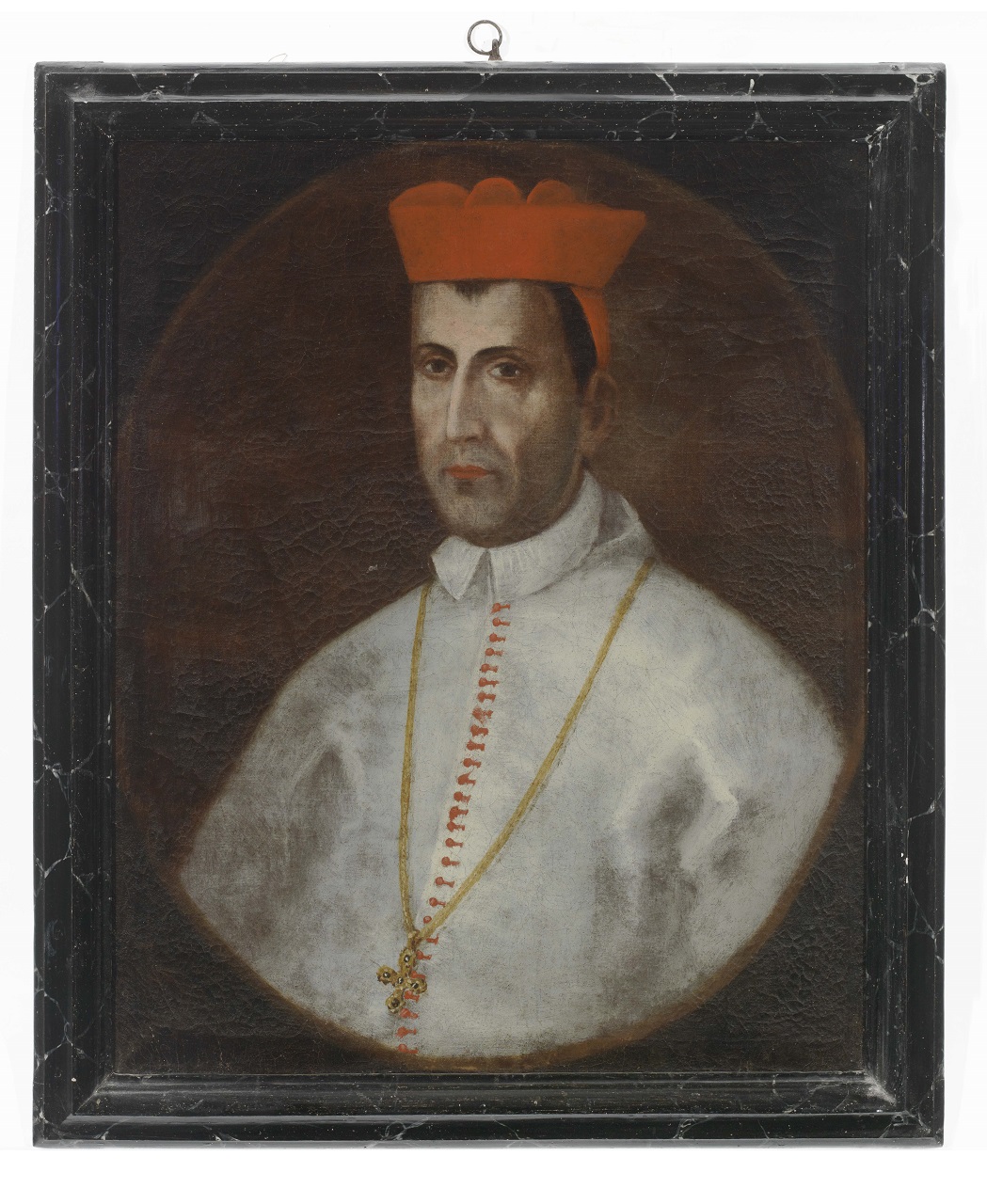 ritratto di cardinale carmelitano (dipinto) - ambito italiano (sec. XVIII)