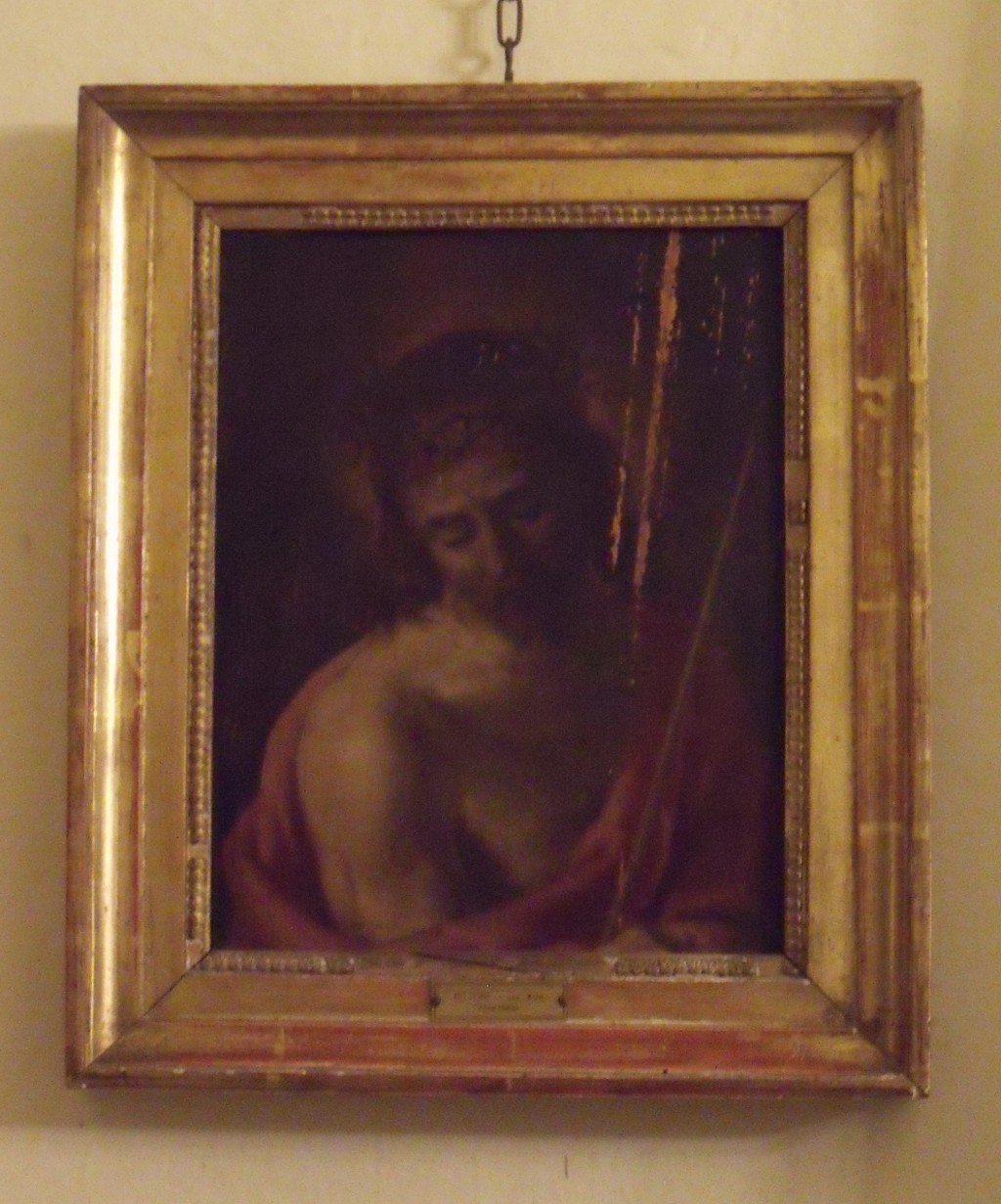 Cristo coronato di spine (dipinto) - ambito parmense (fine XVII)