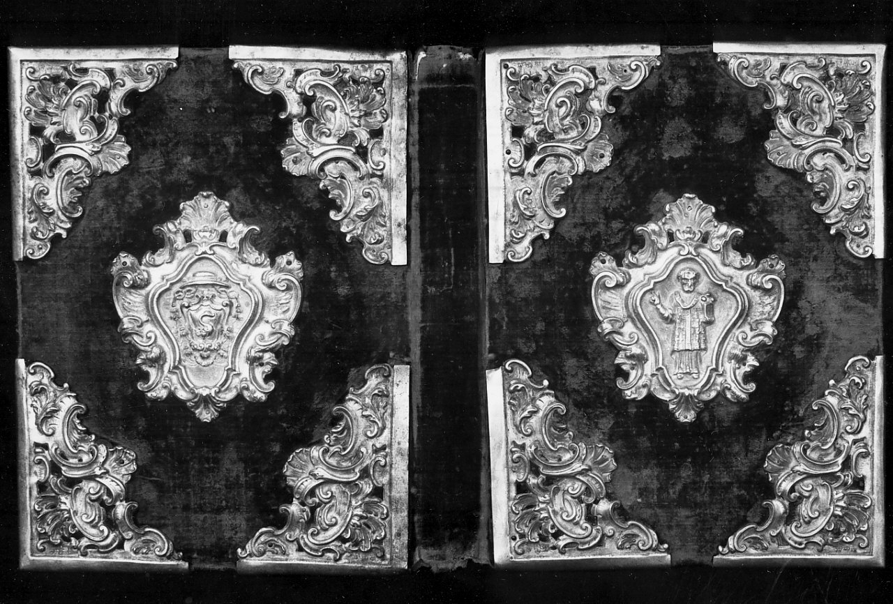coperta di libro liturgico, opera isolata - bottega napoletana (sec. XVIII)