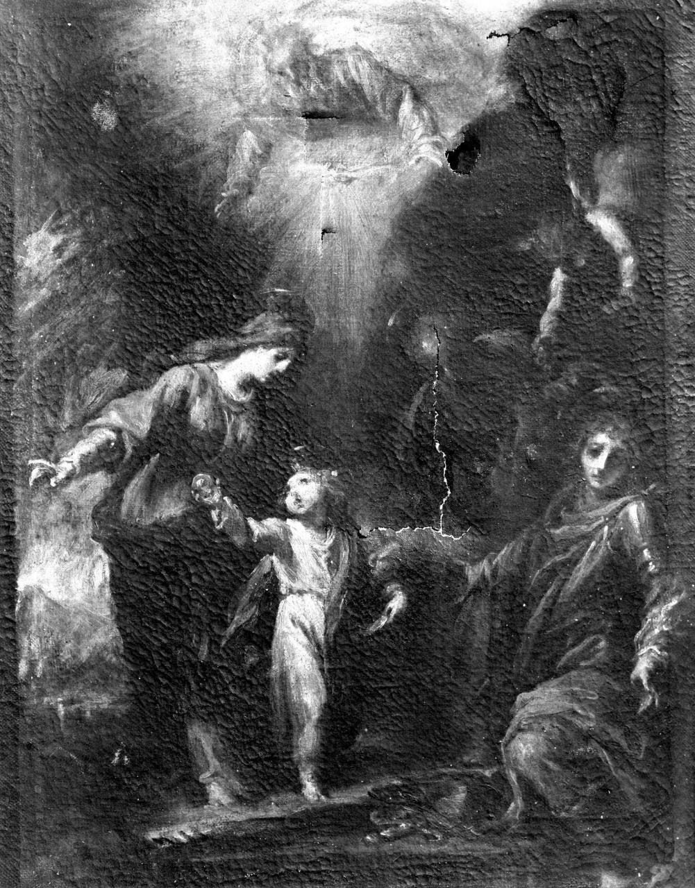 ritorno dall'Egitto con San Lorenzo (dipinto) - ambito fiorentino (sec. XVIII)