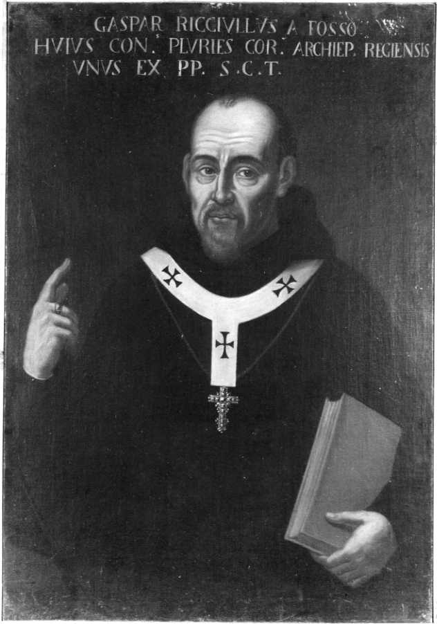 Ritratto del vescovo Gaspare Ricciulli (dipinto) - ambito campano (seconda metà sec. XVIII)