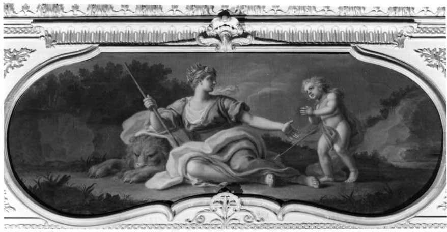 Venere (dipinto, elemento d'insieme) di Starace Franchis Gerolamo (sec. XVIII)