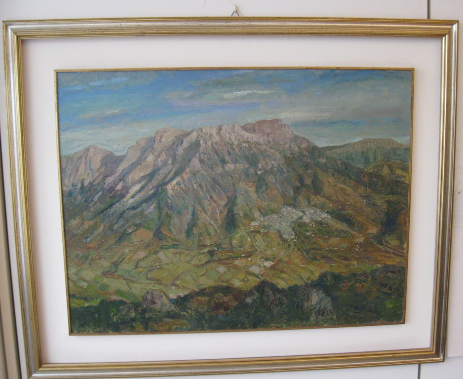 Ortobene, veduta del monte ortobene (dipinto)