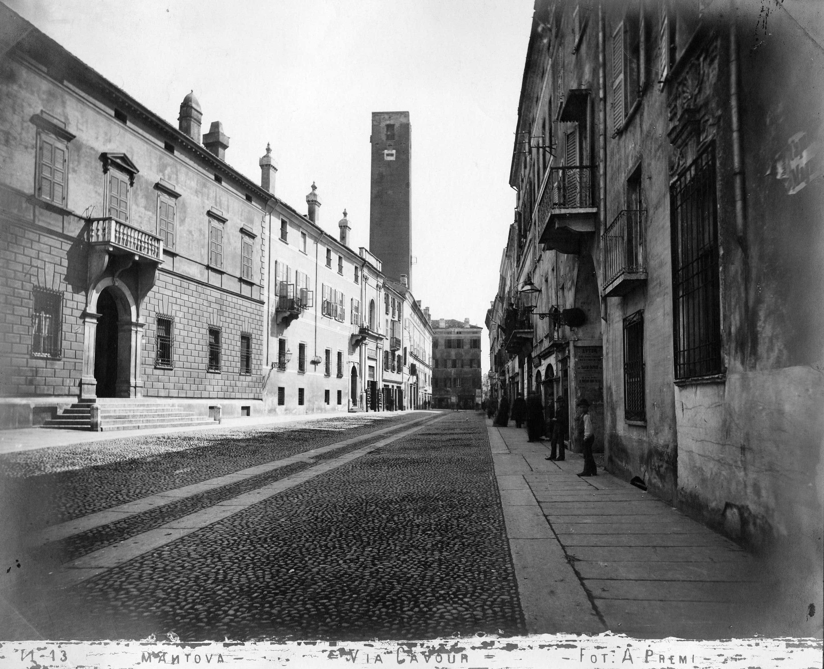 Architettura - Palazzi - Mantova (positivo) di Premi, Andrea (anonimo) (primo quarto XX)