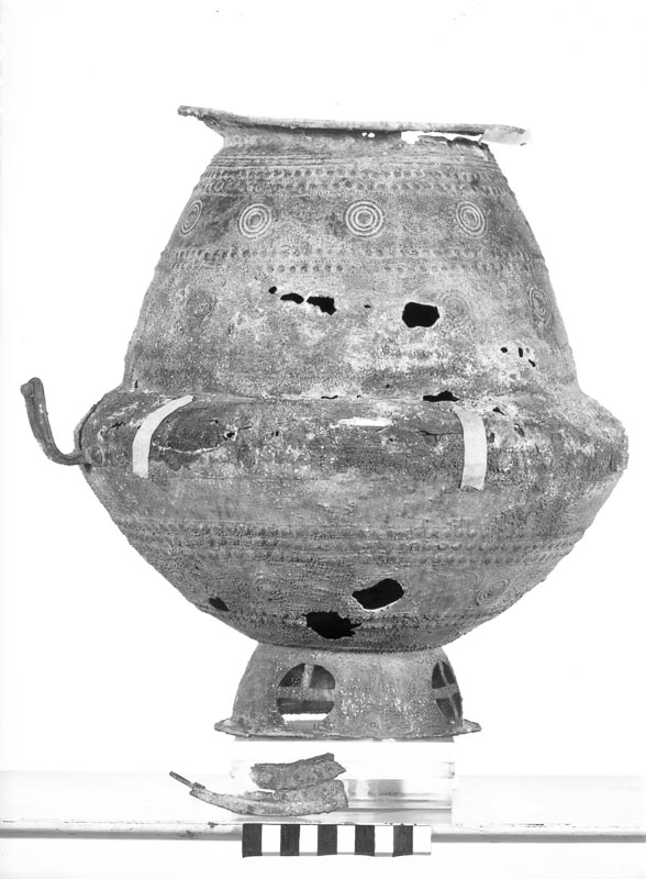 urna biconica (primo quarto VIII sec. a.C)