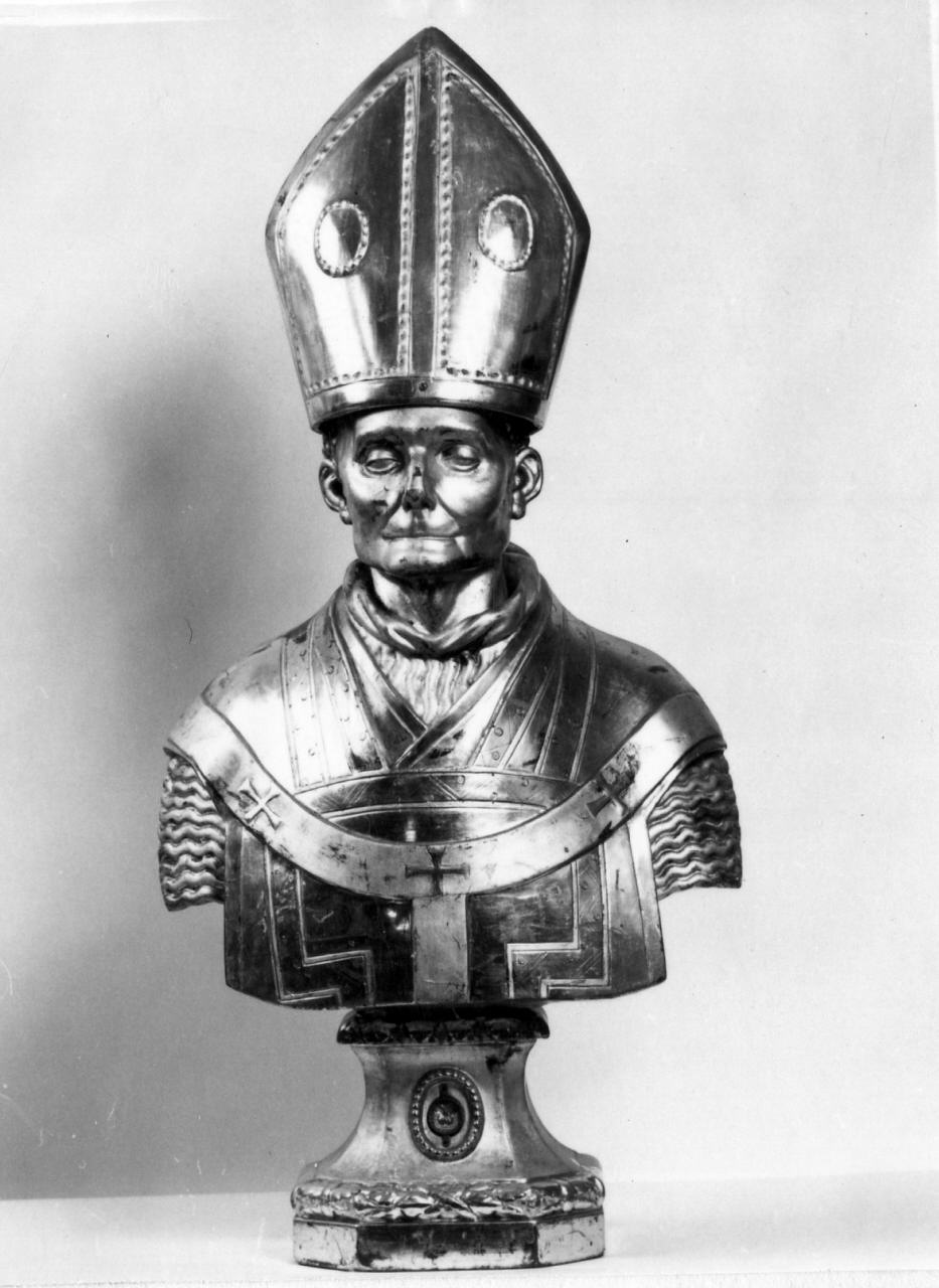 Sant'Antonino (reliquiario - a busto, pendant) - bottega fiorentina (prima metà sec. XIX)