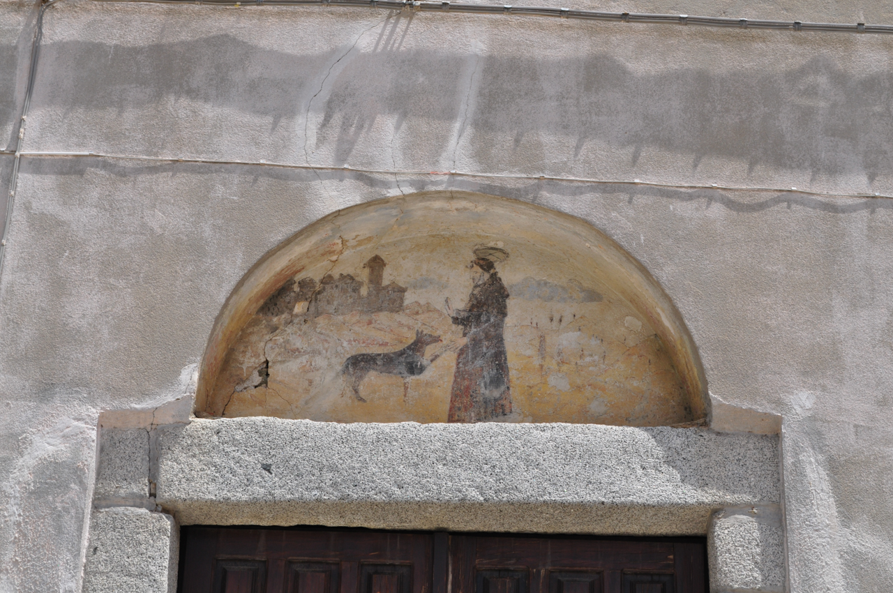 San francesco e il lupo (decorazione pittorica)