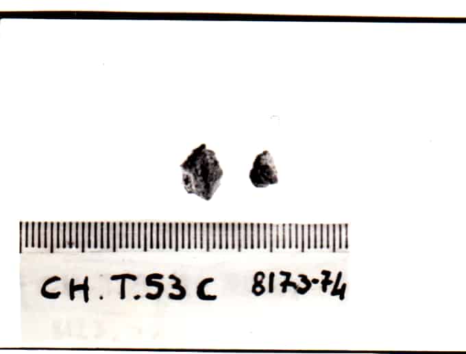 frammenti in bronzo - Cultura Ligure della Prima Età del Ferro (VII a.C)