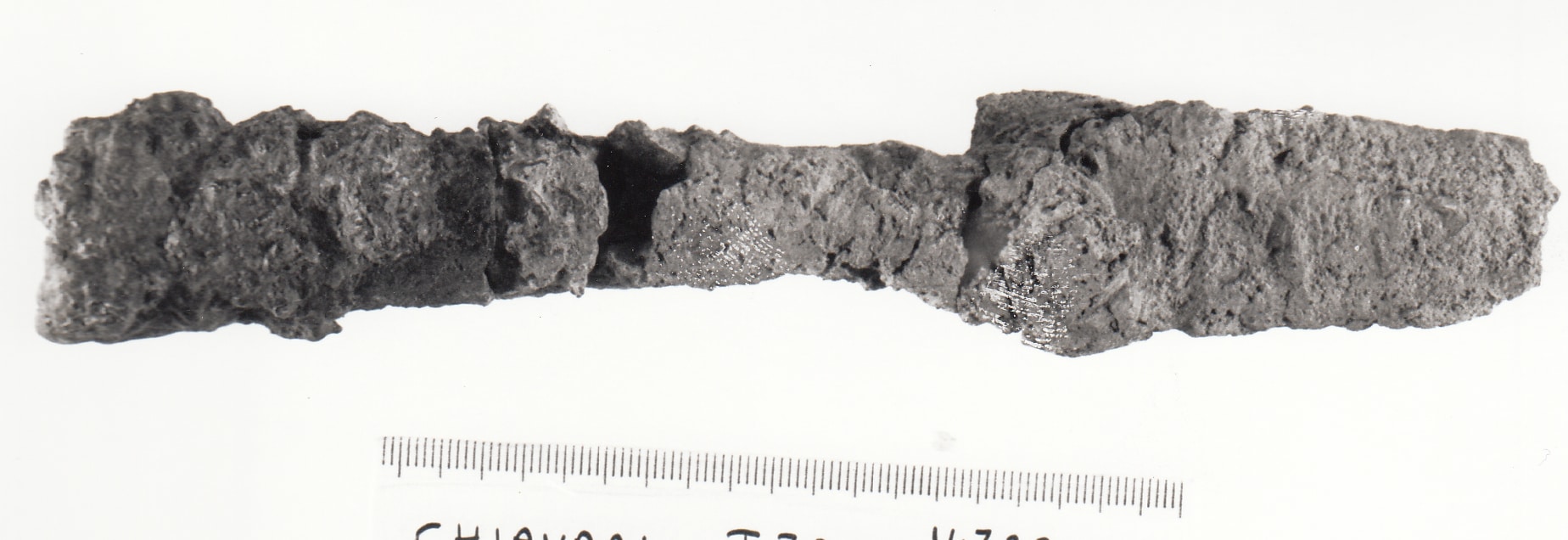 punta di giavellotto - cultura ligure della prima età del Ferro (VII a.C)